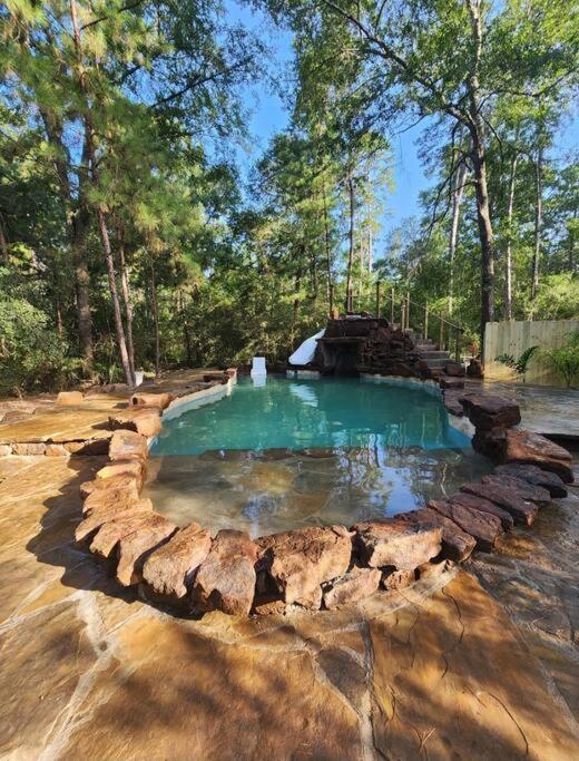 Waterfront Houston Hide Out In A Magical Forest Waller Eksteriør bilde
