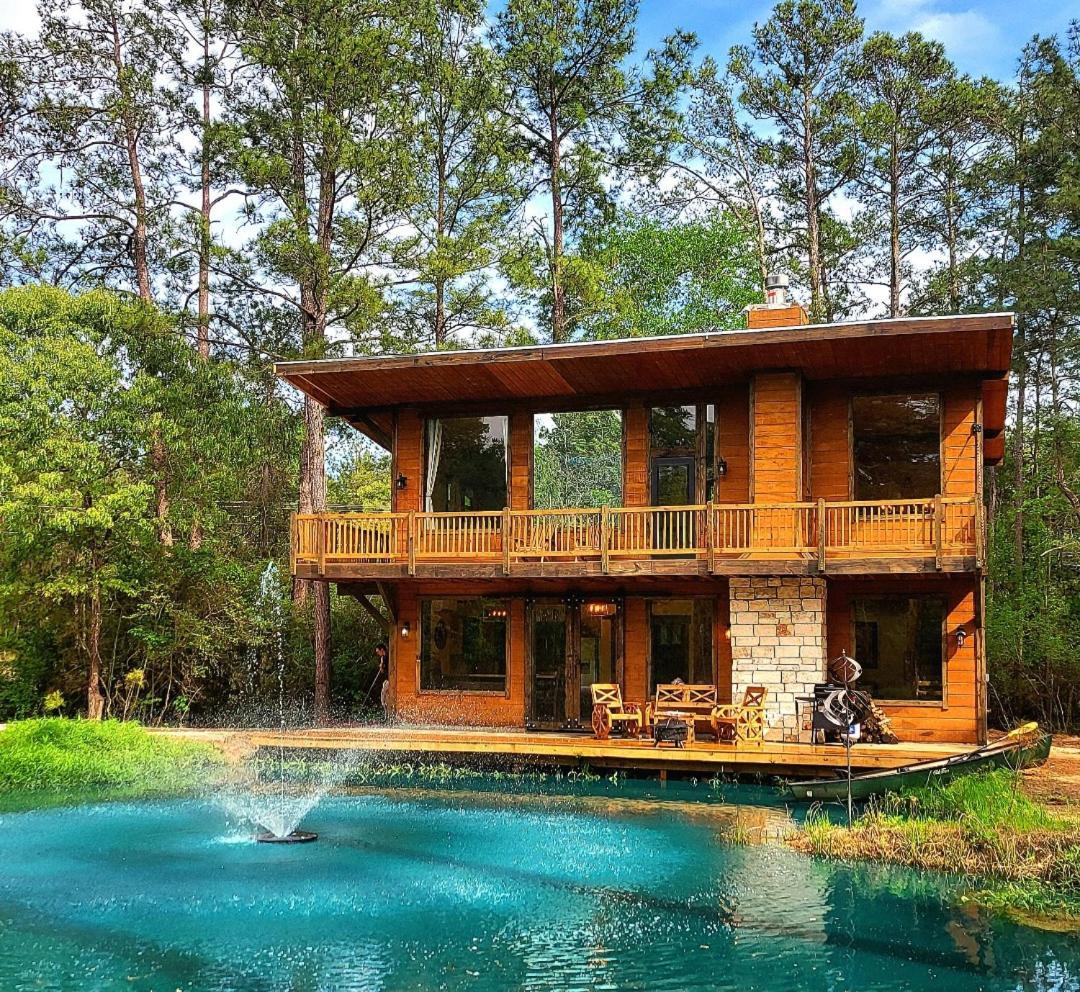Waterfront Houston Hide Out In A Magical Forest Waller Eksteriør bilde